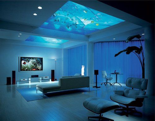 Aquarium Living Room | Design | LetsMoveIndonesia
