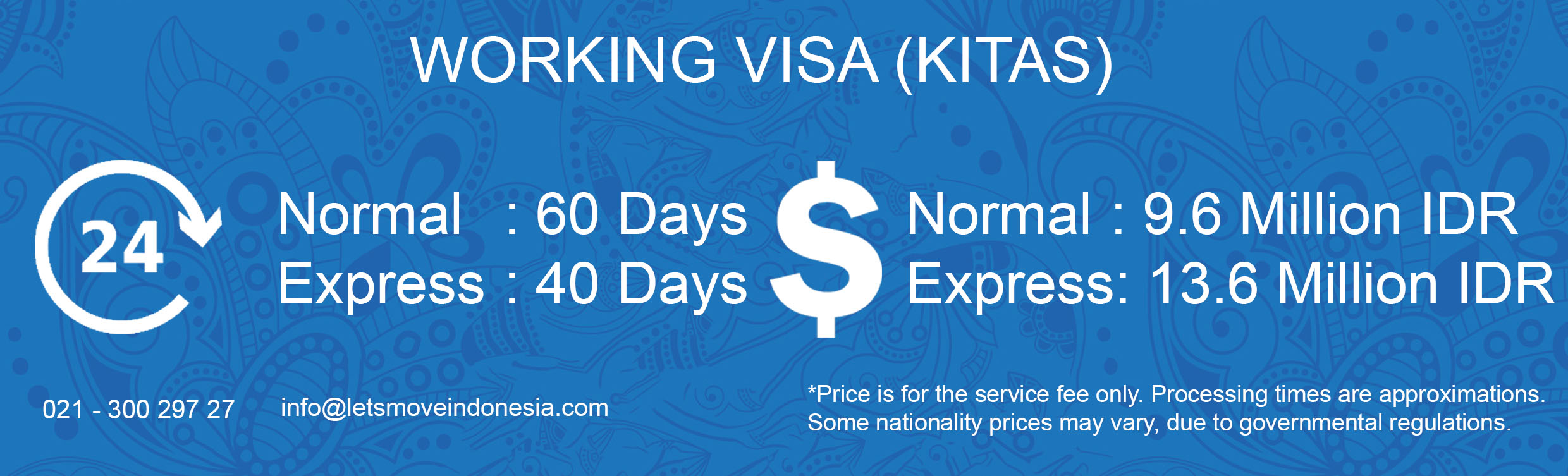 Working Visa (KITAS) | LetsMoveIndonesia