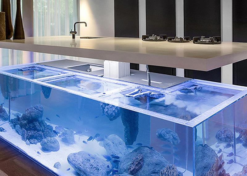 aquarium Kitchen | Design | LetsMoveIndonesia