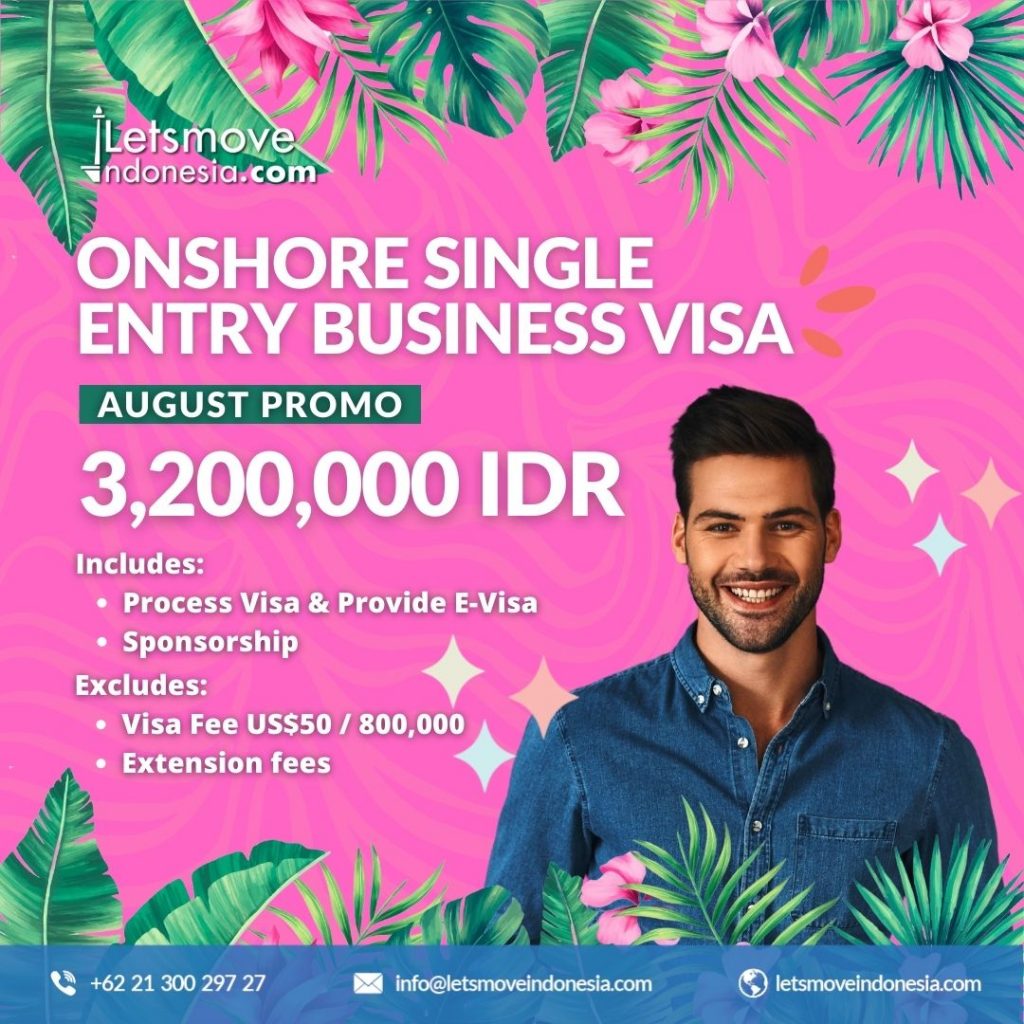 The Onshore Single Entry Business Visa Promo Starts Now